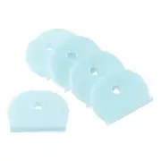 Key Cap Cover, 5 Pack Semicircle Key Identifier Tags, Light Blue