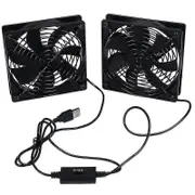 120mm 5v Usb Powered Pc Router Fans With Speed Controller High Airflow Cooling Fan For Router Mode As shown