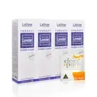 (4)x70mL Lalisse Lavender Hand Cream + (1) Clean & Pure Manuka Honey Lip Balm