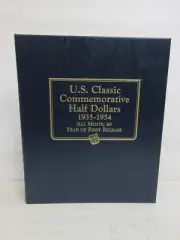 Whitman Classic Coin Album #4934 US Classic Commemorative Half Dollars 1935-1954