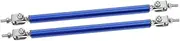 BUGUUYO Front Struts Assembly Splitter Rod 1 Pair Blue 15cm Sturdy and Stable for Car Safety