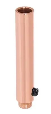 B&P Lamp® 3 Inch Cord Set Screw Bushing, Polished Copper