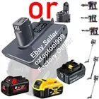 Adapter for Makita Dewalt Milwaukee 18V Battery to for Dyson DC31 DC34 DC44 DC45