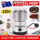 Electric Coffee Grinder Grinding Milling Machine Bean Nut Spice Matte Blender AU