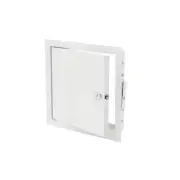 Elmdor Wall Access Panel 12" x 12" Concealed Pivoting Rod Hinge Prime Coated