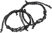 [MUELODSIC] Adjustable Friendship Bracelet Elastic Rope Diy Jewelry String Maker Woven Mesh Bracelet Holder