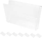 8pcs Tape Storage Box Headbands Carnival Headband Circus Headband Compact Cassettes Holder Clear Plastic Case for Cassette Retro Cassette Music Tape Case Transparent Pp