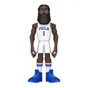 NBA Basketball James Harden 76ers Gold Premium Vinyl Action Figure Toy 12in