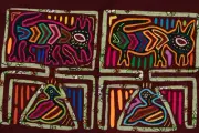 Vintage Bird and Puppy Dog Special Background Material Mola