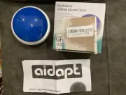NEW AIDAPT Big Button Talking Alarm Clock Tells Time Day and Date