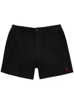 Polo Ralph Lauren Logo-embroidered Stretch-cotton Shorts - Black - L L