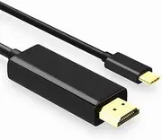 1.8m USB-C Type-C to HDMI 4K HD TV AV Adapter Cable for MacBook Pro Samsung Huawei