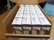 COOPER DECORATOR SINGLE POLE 15A-120V UNIPOLAR LIGHT SWITCH ALMOND 24 PIECE BOX