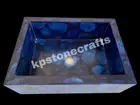 Real Blue Agate Handmade Custom Decorative Wash Basin And Sink For Kitchen Decor