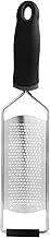Premium Lemon Zester & Cheese Grater – Multipurpose Kitchen Tool for Parmesan, Chocolate, Garlic, Ginger, and Fruits – Stainless Steel Blade, Ergonomic Handle with Safety Cover