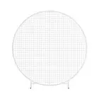 2M Round Backdrop Stand Wedding Background Decoration Party Flower Balloon Displ