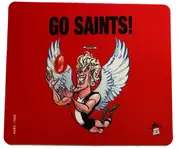 Go Saints Mascot Paul Harvey Design Mouse Mat