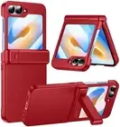 for Samsung Galaxy Z Flip 6 Case with [Built-in Front Screen Protector] [Kicksta