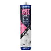 selleys 300g wet area waterproof silicone sealant black