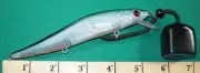 #0004 1- FISHING LURE pool cue chalk holder for HEX, ROUND OR SQUARE CHALK