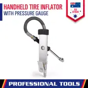 255PSI Portable Tyre Inflator Car Motorcycle Air Tire Pressure Gauge Hose Pump