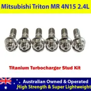 Titanium Turbo Charger Studs For Mitsubishi Triton MR 4N15 2.4L