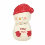 Dept. 56 Snowpinions Bite Me Cookie Jar – 6009169