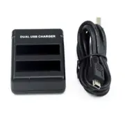 Dual Battery Charger for GoPro HERO 4