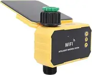 Solar Sprinkler Timer with Rain Sensing, WiFi Control, Solar Powered Water Timer, Type C Charging, Dust Filter Design, Outdoor Use, Adjustable, for Villas, Balconies, Rooftop