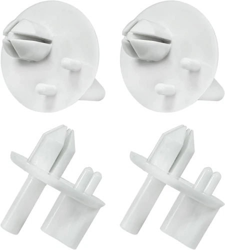 4 Pack Refrigerator Crisper Shelf Cover Support for Frigidaire & Electrolux