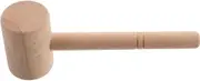 ARTIBETTER DIY Leather Carving Hammer Wood Handle Mallet for Precision Leather Stamping and Engraving Leatherworking Tool for Craftsmen and Hobbyists