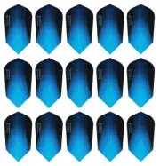5 New Sets Harrows Sonic Slim Dart Flights – Ships w/ Tracking - Aqua