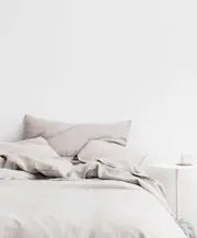 Linen Duvet Cover Set - Smoke Grey