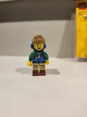 Lego Minifigure col249Hiker, Series 16 (Minifigure Only without Stand and...