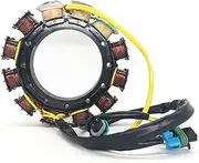 Outboard Stator Compatible With Mercury 40AMP 135-150-175-200HP 2000&Up V6 SportJet & 2.5Liter 【OEM】398-858404T4,398-858404T3,858404A4