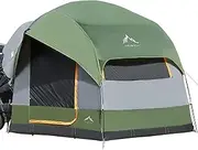 [GoHimal] SUV Tent for Camping, Waterproof PU3000mm Spacious Double Layer Design for 5-8 Person, Includes Rainfly and Storage Bag, 8FT L x 8FT W x 7.2FT H