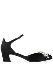 [Jimmy Choo] Jimmy Choo-Pumps Con Strass 45mm-Donna 38 IT