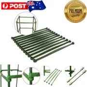 12x Tomato Grid Connector Pile Arm Cage Vine Climbing Frame Garden Plant Support