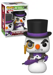 Funko POP! DC Holiday #367 Penguin Snowman - New, Mint Condition