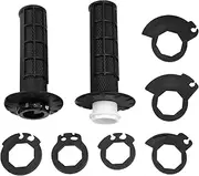 YINETTECH Motorcycl Non Slip Lock-On Grips Handle Bar Grips for 7/8" 22mm Bars with 6 Adjustable Cams Compatible with KTM SX 85 125 150 250 300 350 450 EXC XC-W