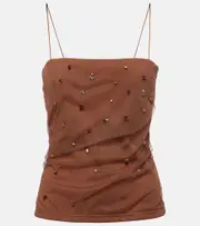 [Dorothee Schumacher] Dorothee Schumacher Emotional Essence embellished corset AU 10 brown