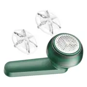 1 Set of Electric Lint Remover Portable Fabric Shaver Sweater Defuzzer to