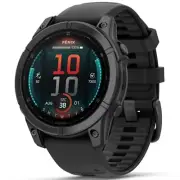 Garmin 010-03025-03 Fenix E Smartwatch Black Silicone GPS Watch - 47mm AMOLED