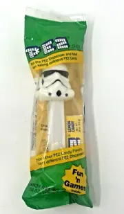 Vintage Original Pez Star Wars Candy Dispenser Storm Troopers In Package 1990s