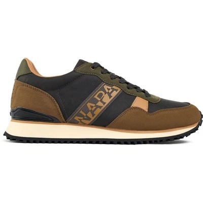 Napapijri Mens Cosmos Casual Sneakers Brown