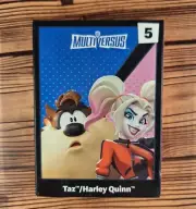 NEW! MCDONALD'S MCDONALDS HAPPY MEAL TOY - MULTIVERSUS TAZ / HARLEY QUINN
