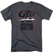 Pontiac Gto Flames Adult T-shirt