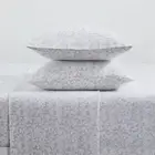 - Full Sheets, 4-Piece Cotton Flannel Bedding with Matching Pillowcases, Brus...