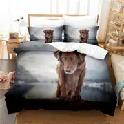 v5465 Bed Sheets Pet Dog Baby Labrador Duvet Cover Set Kids Home Textiles Bed Sheets IU5465