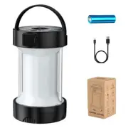 Solar Rechargeable LED Flashlight Power Camping Tent Light Torch Lantern Lamp